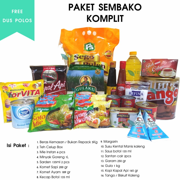 Paket Sembako Komplit